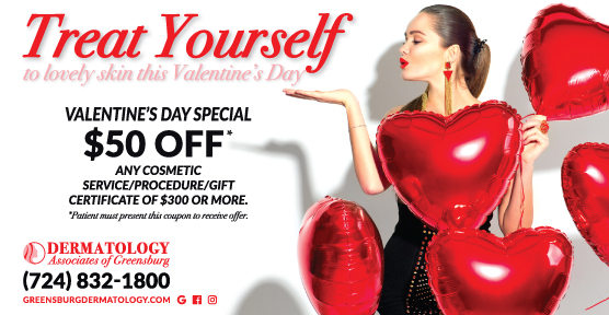 Valentine's Day $50 off coupon image